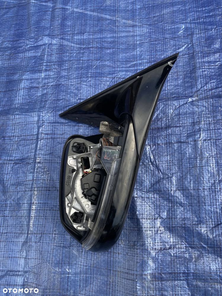 LUSTERKO PRAWE PRAWY PRZÓD CZARNE 668 EU BMW F11 LIFT 5PIN M-PAKIET - 4
