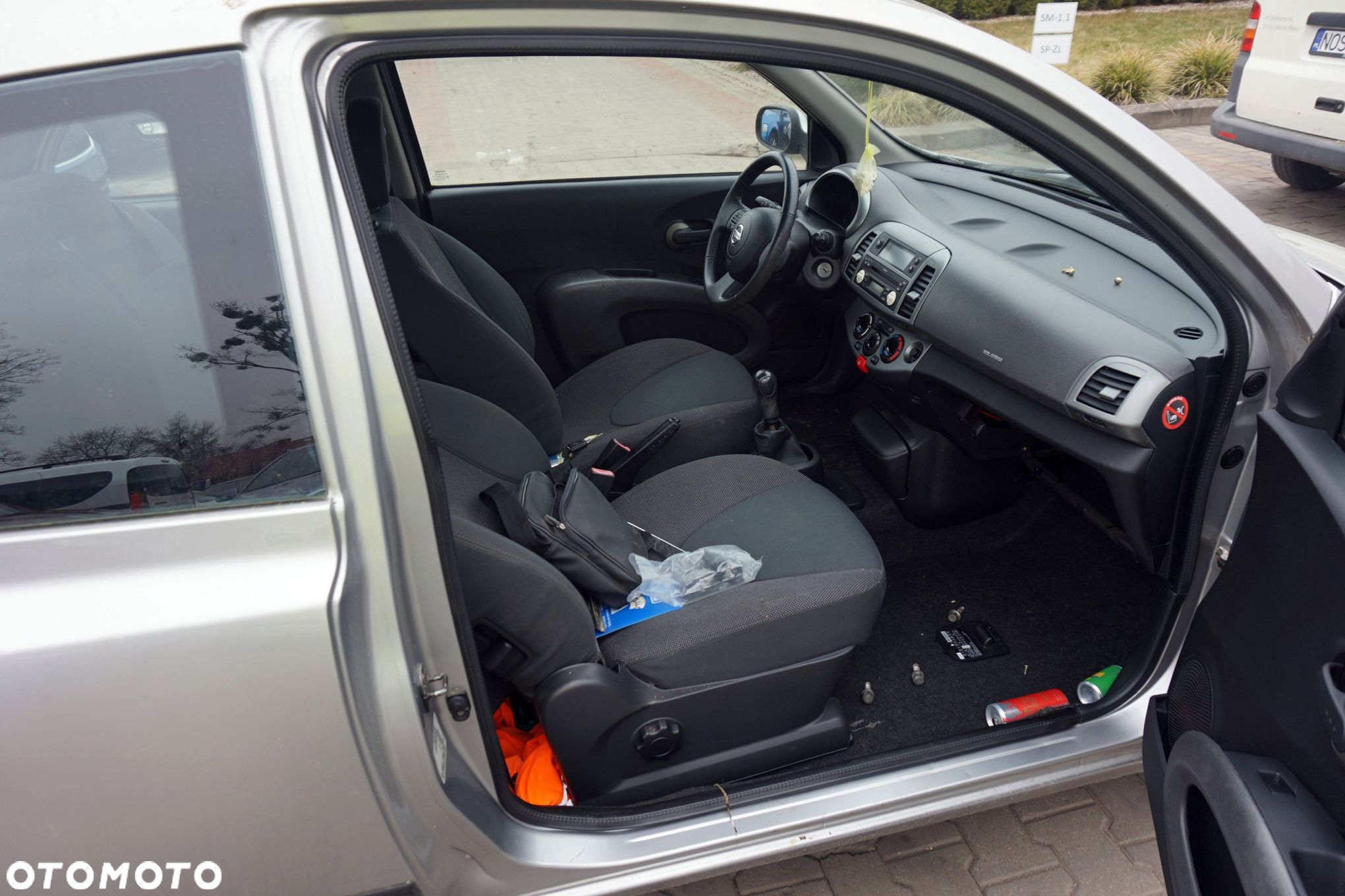 NISSAN MICRA K12 3D HB 2005 KY0 1.2 12V CR12DE 65KM SREBRNY na części - 10