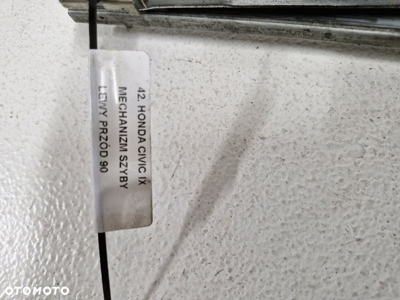 HONDA CIVIC 9 IX MECHANIZM PODNOŚNIK SZYBY LEWY PRZÓD PRZEDNI - 5