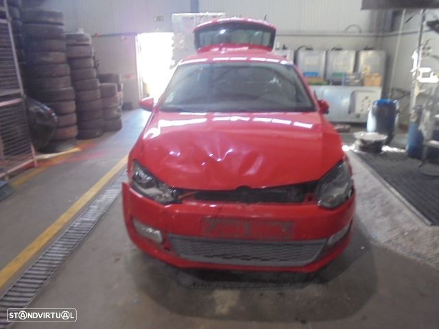 Carro MOT: CAYA CXVEL: KFK VW POLO 5 2009 1.6TDI 75CV 5P VERMELHO DIESEL - 1