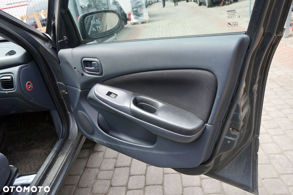 DRZWI PRZEDNIE PRAWE ALMERA II N16 LIFT 5D HB KY5  SZARY NISSAN 2003-2006 - 9