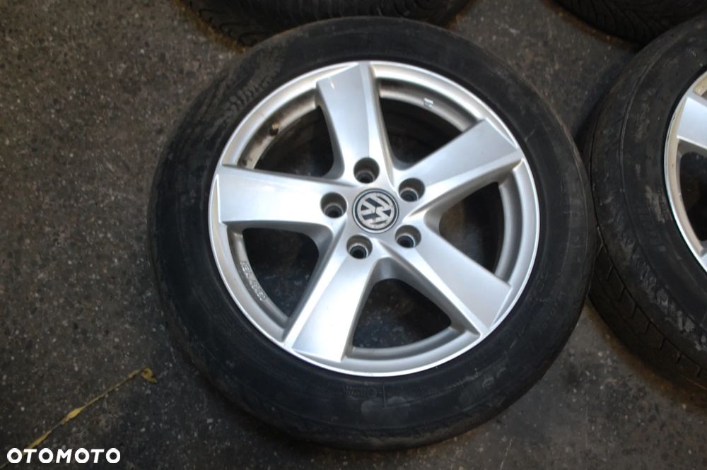 KOŁA FELGI ALUMINIOWE KOMPLET KBA48450 5X112 205/55R16 ET42 6.5J VW PASSAT B6 AUDI SEAT SKODA - 2