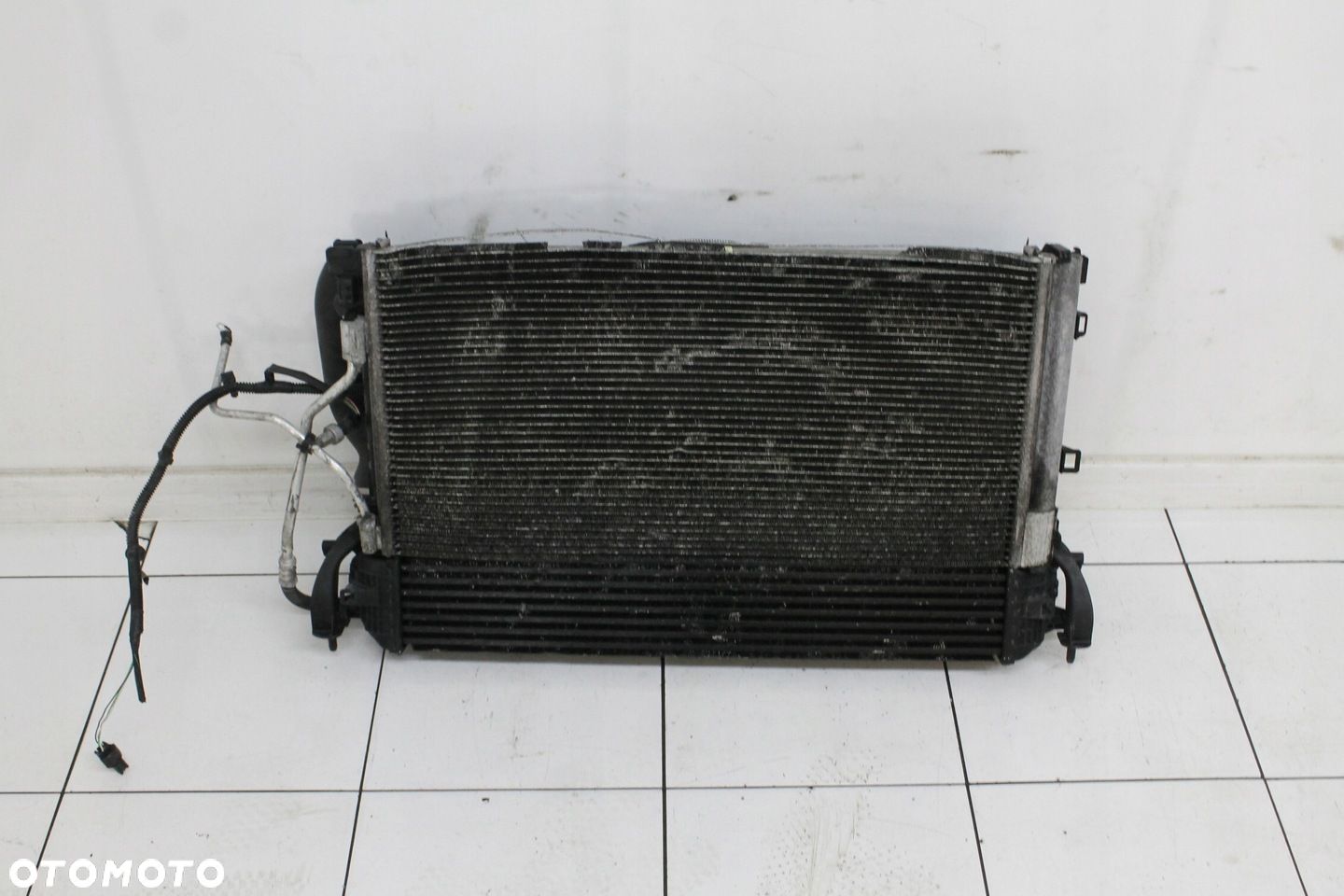 KOMPLET CHŁODNIC INTERCOOLER WENTYLATOR RENAULT LAGUNA 3 III 2007R- 1.5 DCI - 1