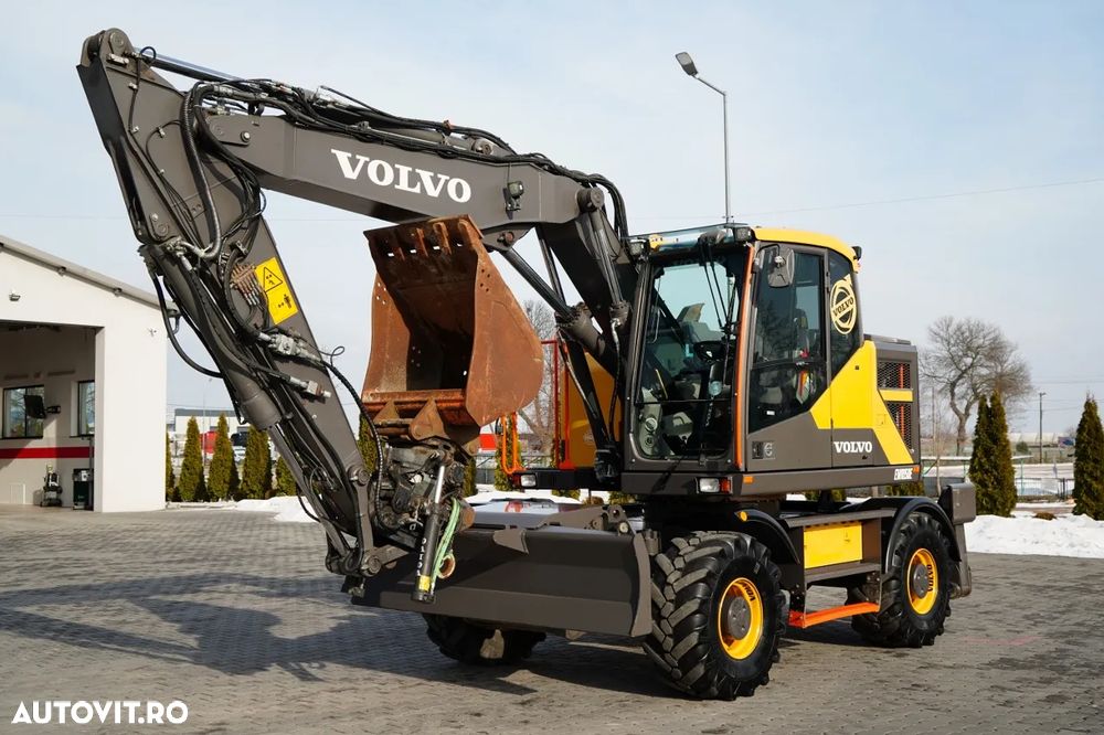 Volvo EWR150E / EXCAVATOR PE ROȚI / ROTOTIL / JOYSTICK / POWERTILT / 2019 / - 7