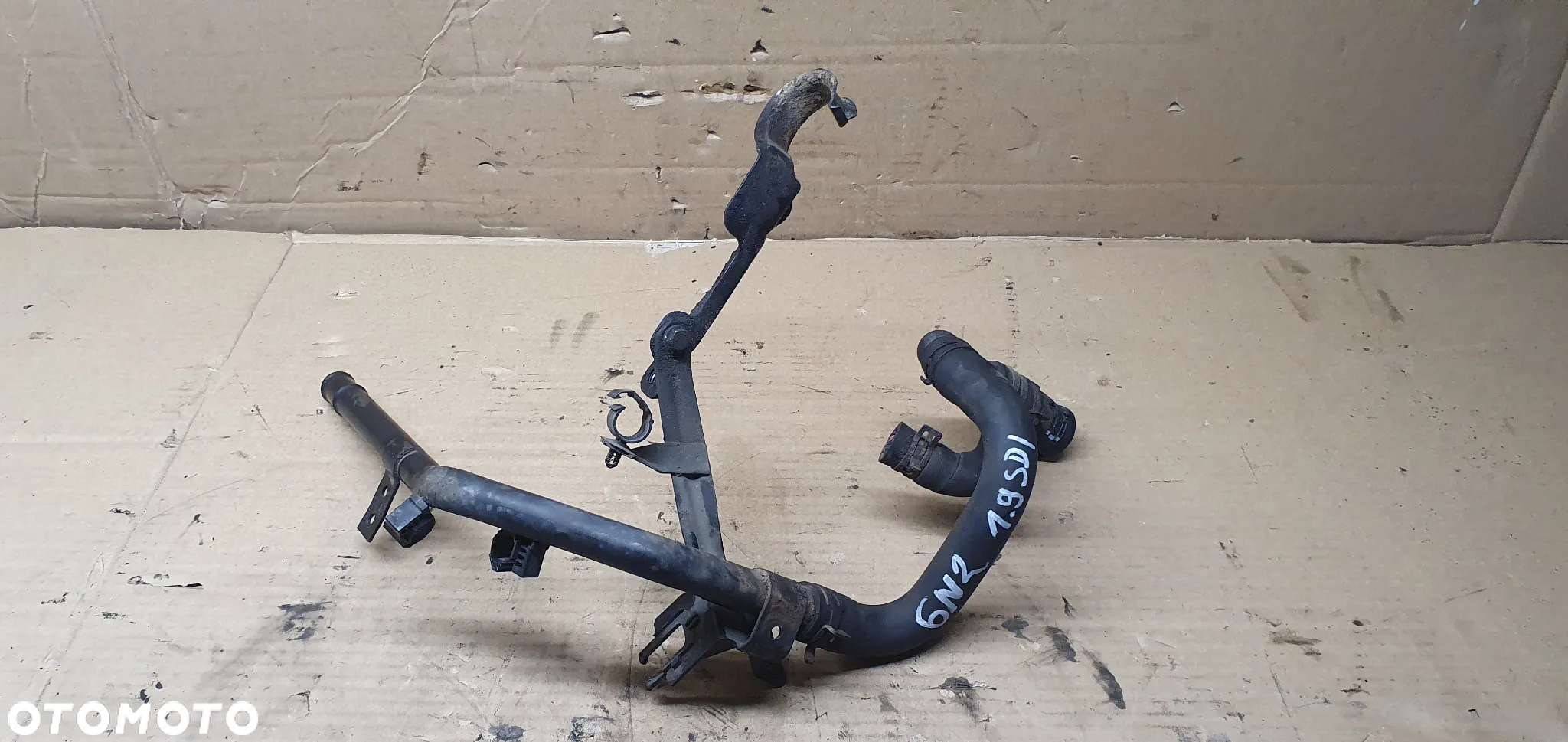 Rura wąż przewód wody VW Polo III 6N2 1.9 SDI 1H0121619D 6N0121065G - 5
