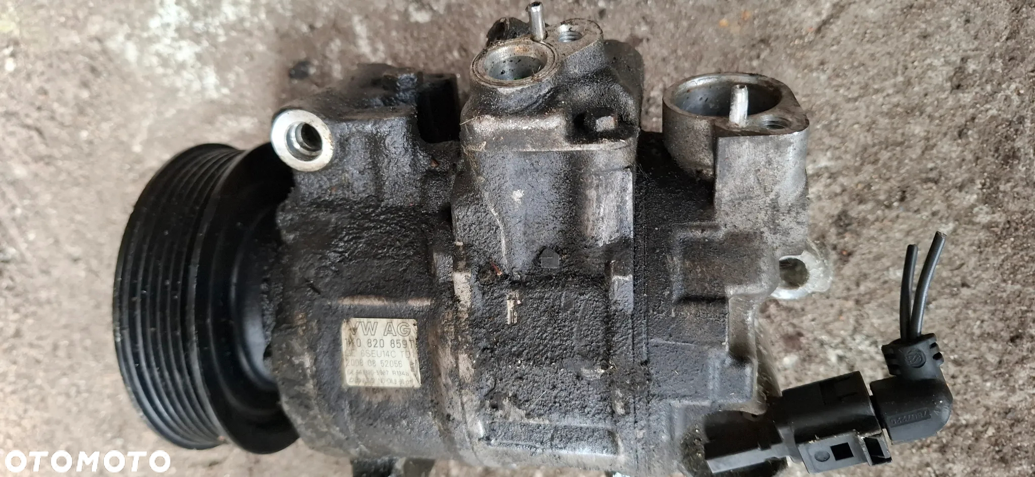 Volkswagen kompresor KLIMATYZACJI 1K0820859T - 4