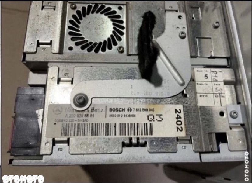 A2208205889 Radio comand mercedes s w220 lift cl w215 - 5
