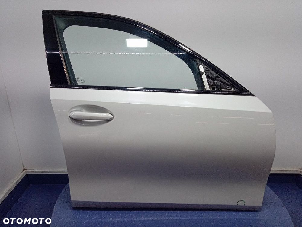 BMW 3 G20 G21 18- DRZWI PRZÓD PRAWE A96 MINERALWEISS METALLIC - 1