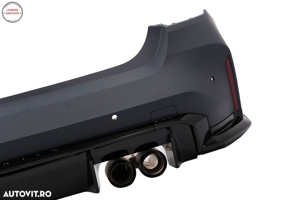 Pachet Exterior BMW Seria 3 F30 (2011-2019) Conversie la 2021+ G80 M Design- livrare gratuita - 16