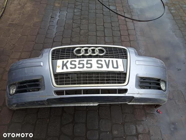 ZDERZAK PRZEDNI AUDI A3 8P 05-08 KOD KOLORU LY7H