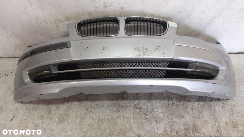 * ZDERZAK PRZÓD PRZEDNI DO BMW E87 SERIA 1 LIFT FL SREBRNY TITANSILBER HALOGENY - 1
