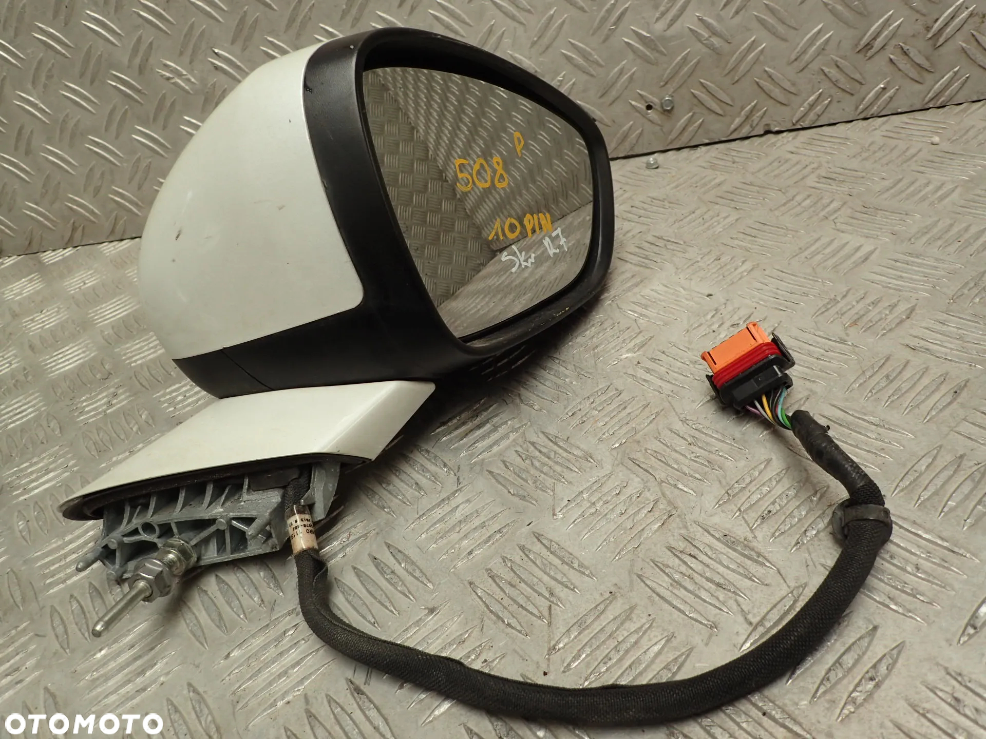 LUSTERKO PRAWE PEUGEOT 508 10 PIN - 2