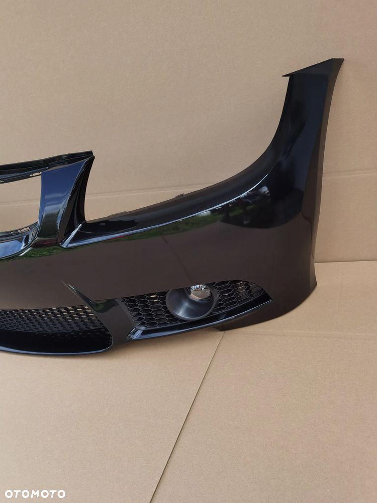ZDERZAK BMW E90 E91 M PAKIET M3 LOOK BLACKSAPPHIRE METALIC bez PDC - 4