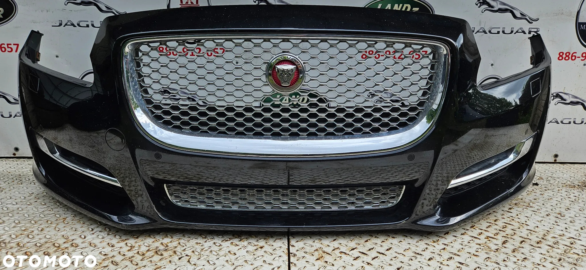 Jaguar XJ 351 LIFT 2015-2019 Kompletny zderzak przedni Zderzak przód 4x PDC KOLOR PEL - 3