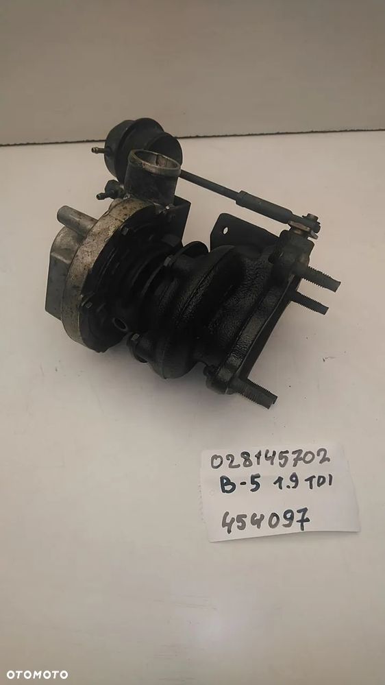 TURBOSPRĘŻARKA 1.9 TDI 90KM PASSAT B5 028145702 454097 - 3