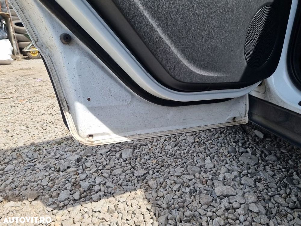 Usa Stanga Spate Ford Kuga II 2012 - 2014 SUV 4 Usi Frozen White 5D (1506) - 4