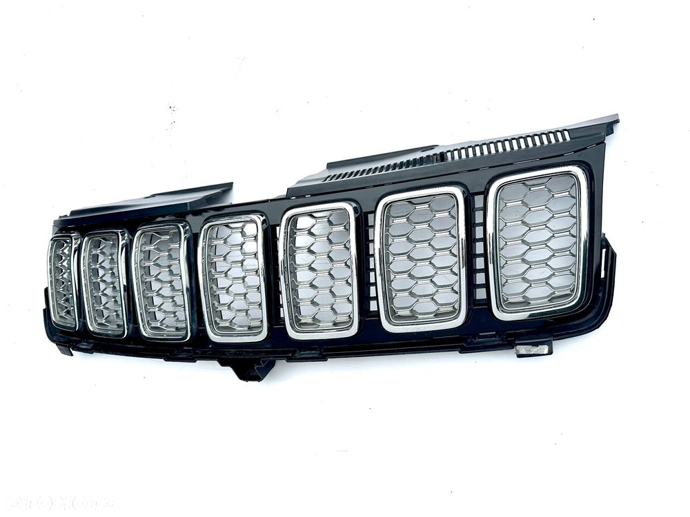 JEEP GRAND CHEROKEE WK2 LIFT 2017- ATRAPA GRILL CHROM WSPORNIK ORYGINAŁ OE - 3