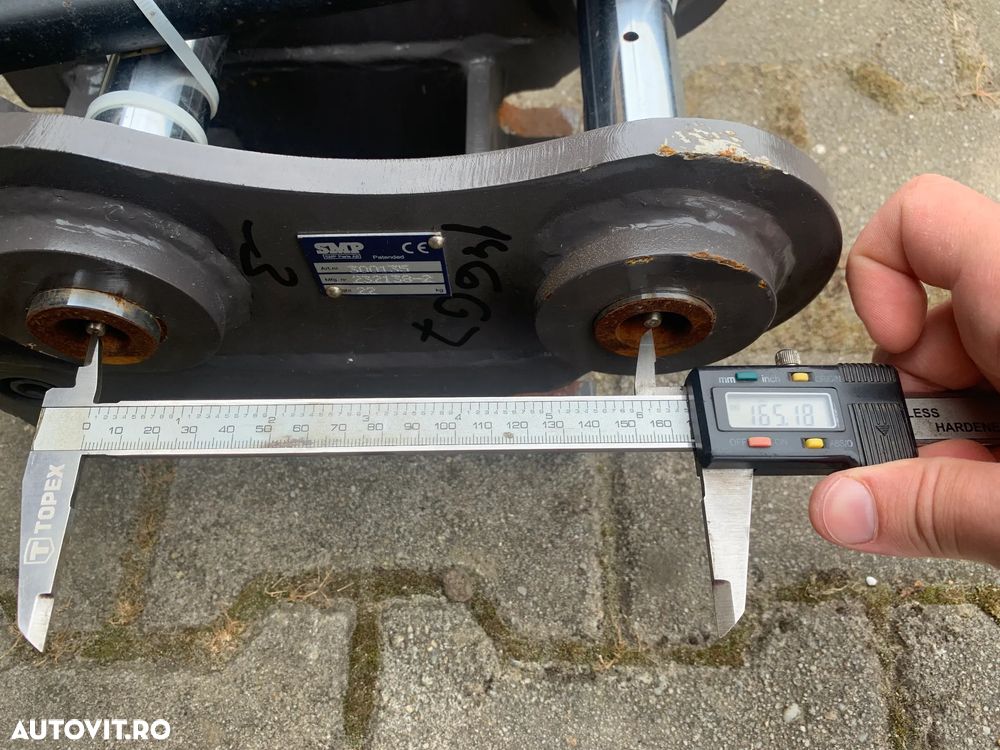 Sistem rapid de prindere cupe lehnhoff, pentru excavatoare de 3-4 tone - 8