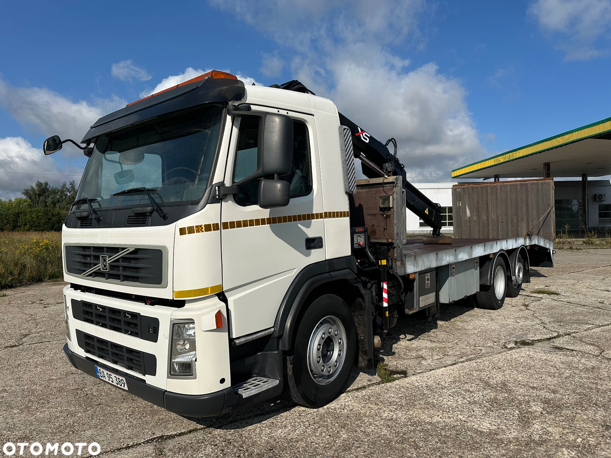 Volvo FM 340  HDS HIAB 099  LAWETA 8m. rampa hydrauliczna - 20