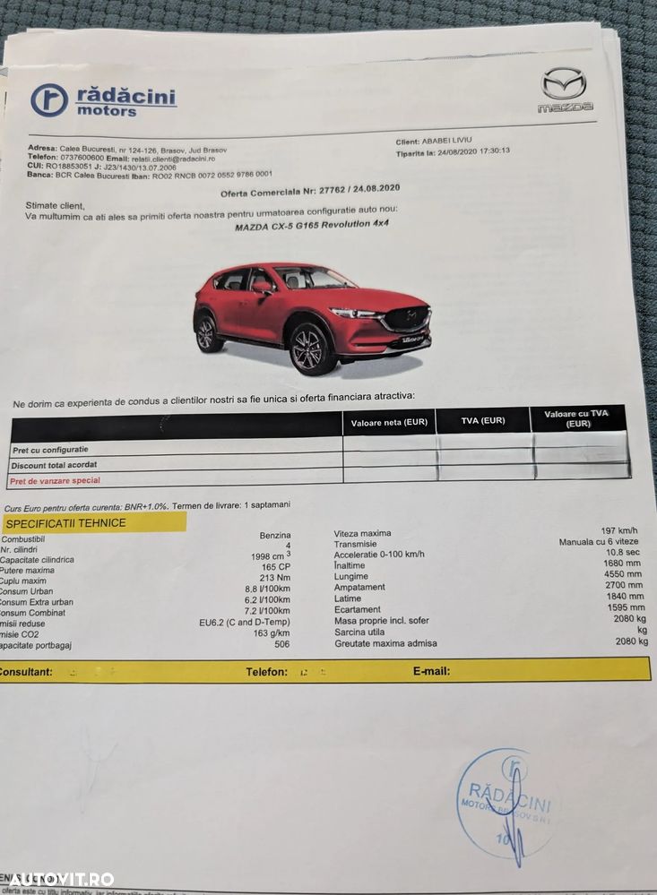Mazda CX-5 G165 4x4 Revolution - 8