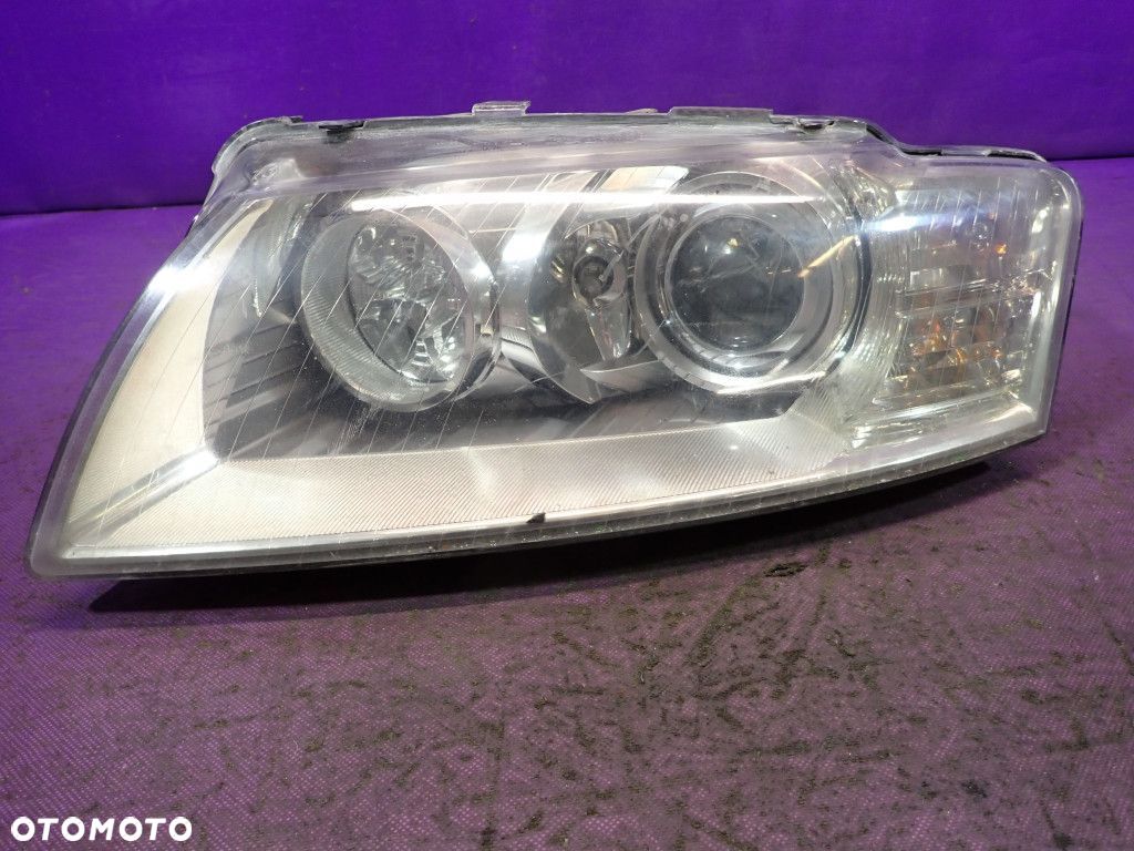 AUDI A8 D3 LIFT FL LED REFLEKTOR LEWY XENON BI-XENON SKRĘTNY 4E0941003BE - 1