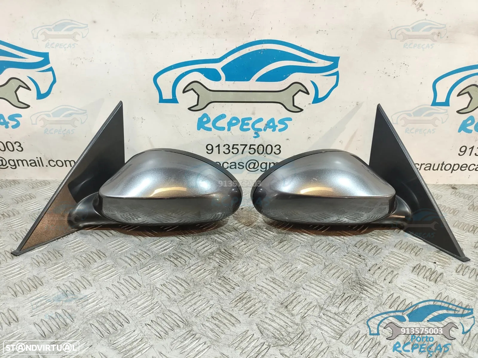 Espelhos Retrovisores Esquerdo + Direito BMW Serie 1 E87 - 51167268305 | 7268305 | 51167268306 | 7268306 - Aquecido | Eletrico | Espelho | Retrovisor - 15