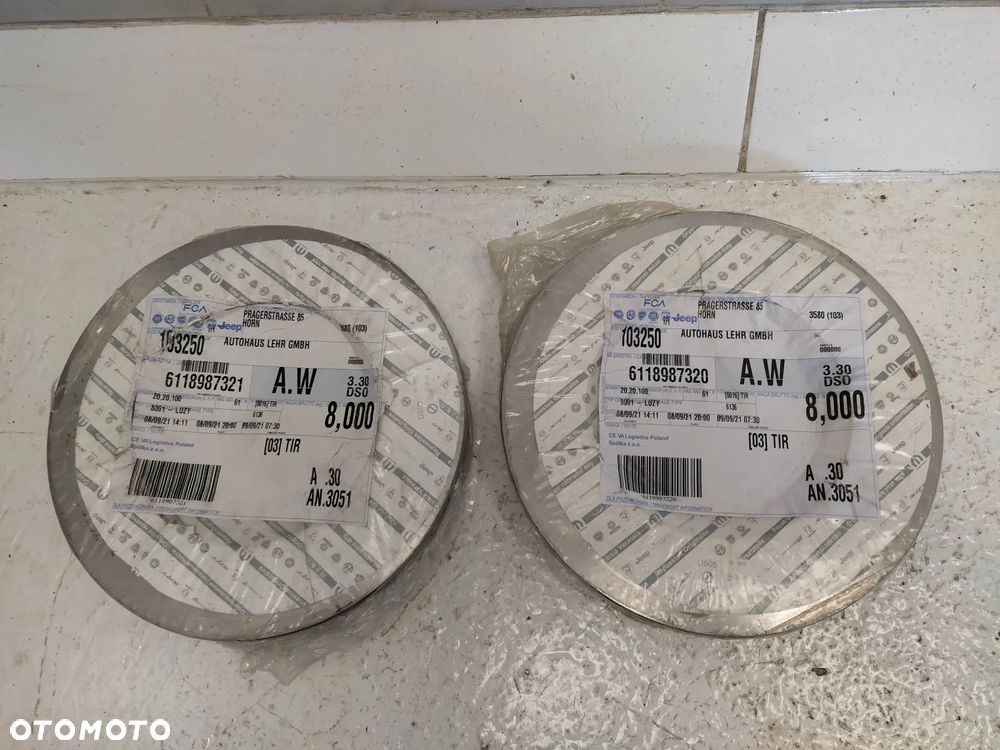 FIAT TIPO 15- TARCZE HAMULCOWE PRZÓD KOMPLET 2szt 281 mm NOWY ORYGINAŁ - 7