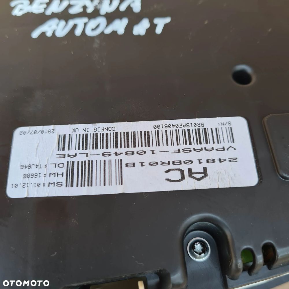 NISSAN QASHQAI J10 LIFT 2.0 LICZNIK ZEGAR AUTOMAT - 3