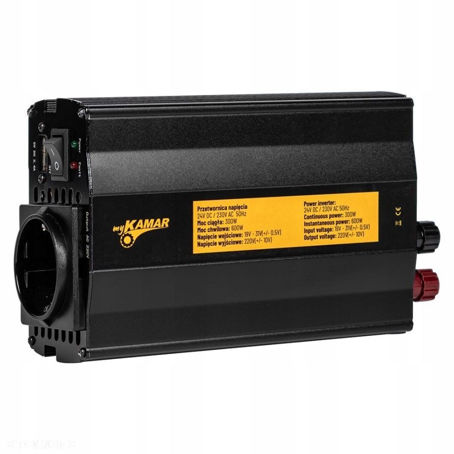 przetwornica napięcia 24/230 v (300/600 w) - 3