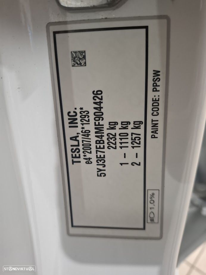 Tesla Model 3 Long Range Tração Integral - 60