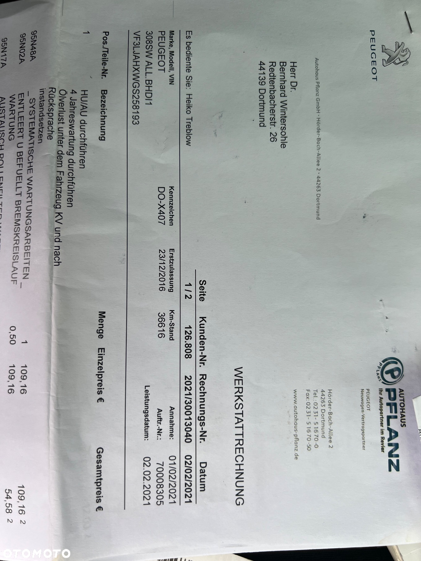 Peugeot 308 SW BlueHDi 150 Automatik Stop & Start Niveau 2 Business-Line - 20