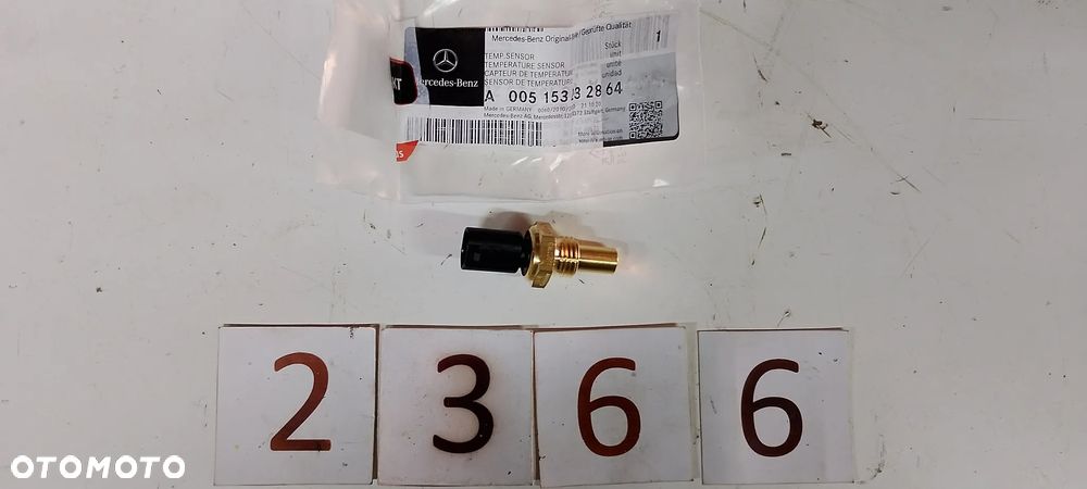 Czujnik temperatury płynu chłodniczego Mercedes A 005153232864 - 1