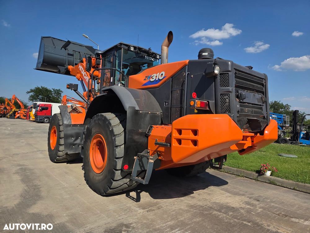 Hitachi ZW310-6, 2019, 7.734h, cupa 5mc, 28 tone, Gresare automata, Cantar, Anvelope Goodyear L5 70% ok, camera spate, consum 17,6l/h, descarca la 4,4m, motor 285CP, VIRARE JOYSTICK, revizii ok, STARE FOARTE BUNA, posibilitate leasing-PROMOTIE 98.750 eur+Tva - 1