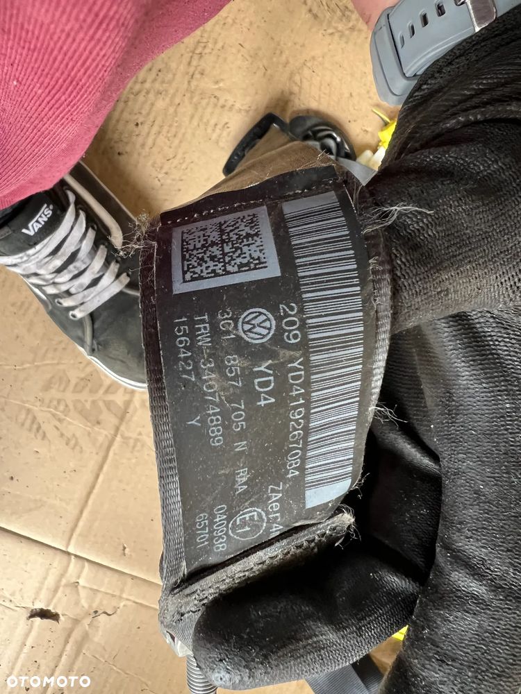 Poduszka kierownicy konsoli poduszki pasy AIRBAG zestaw naprawczy VW Passat B6 - 8