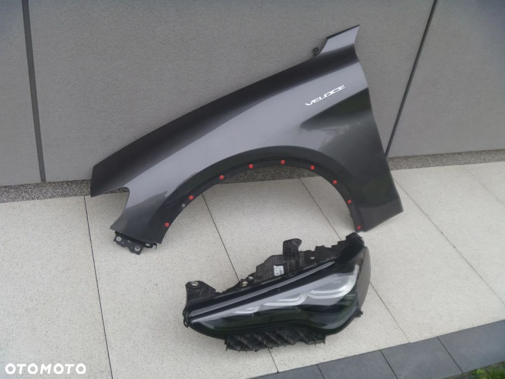 ALFA ROMEO STELVIO ATRAPA CHŁODNICY KRATKA ORYGINAŁ IGŁA 156144237 - 9