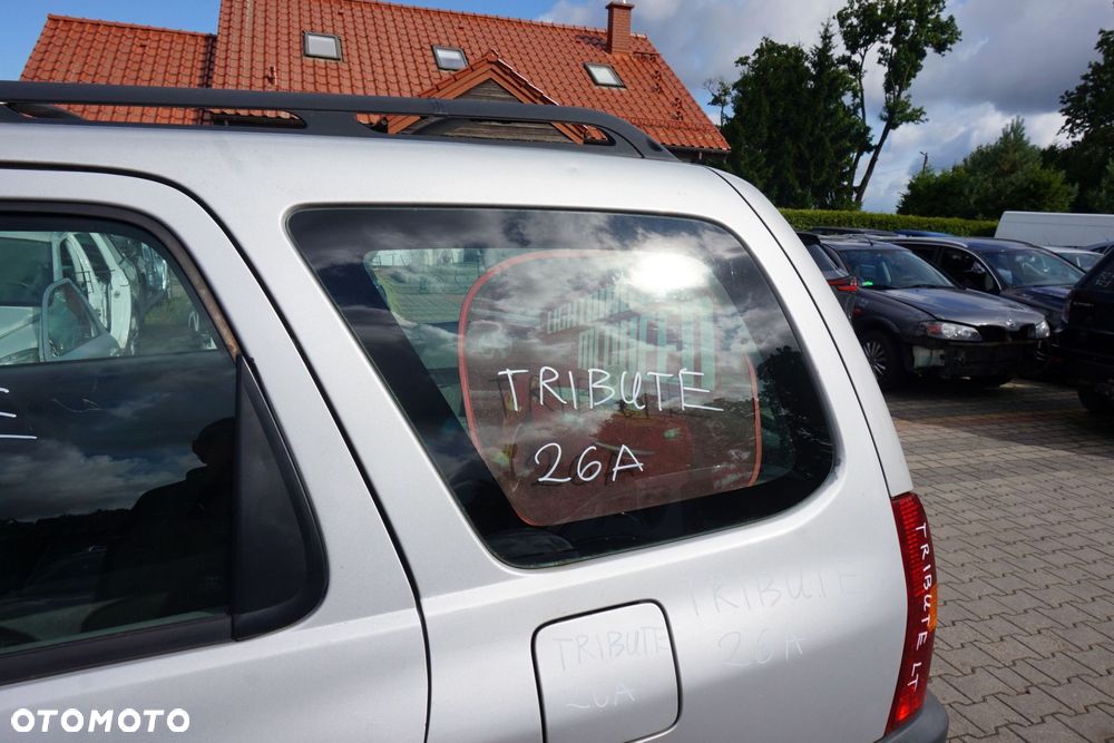SZYBA KAROSERYJNA TYLNA LEWA BOCZNA TRIBUTE I EP EC0350G20B MAZDA 2000-2008 - 1