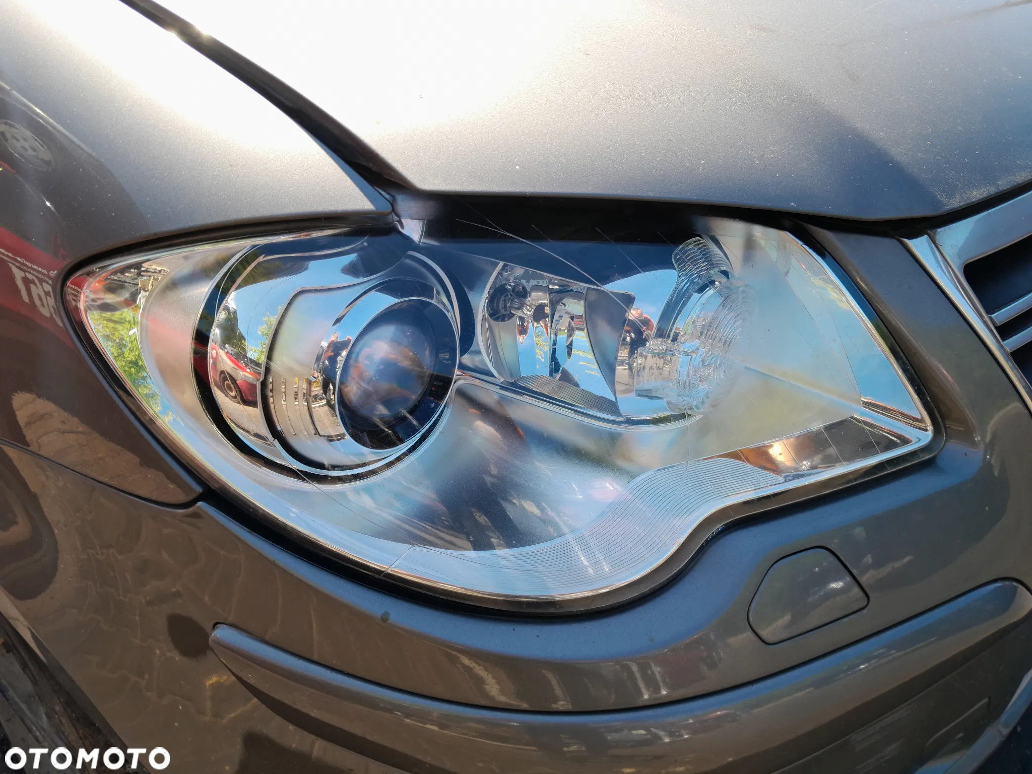 Lampa przednia prawa xenon VW Touran I lift 06-10r. - 4
