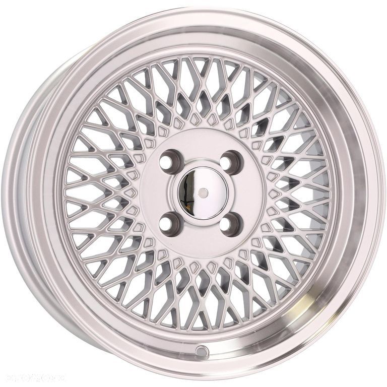 4x Felgi 15 4x100 m.in. do BMW E21 E30 VW Golf I II III HONDA Civic CRX MAZDA MX-5 323F - LU483 - 7