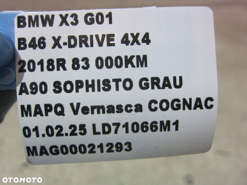 BMW X3 G01 X3 X4 G02 PÓŁOŚ PRAWA PRZEDNIA PRZÓD XDRIVE 8680338 31608680338 - 9