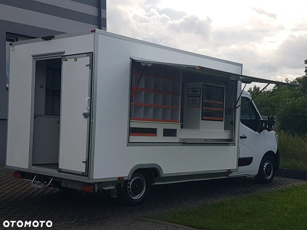 Renault MASTER SKLEP BAR FOODTRUCK KONTENER NISKOPODŁOGOWY AUTOSKLEP AGREGAT AC KLIMA DMC 3500KG - 4