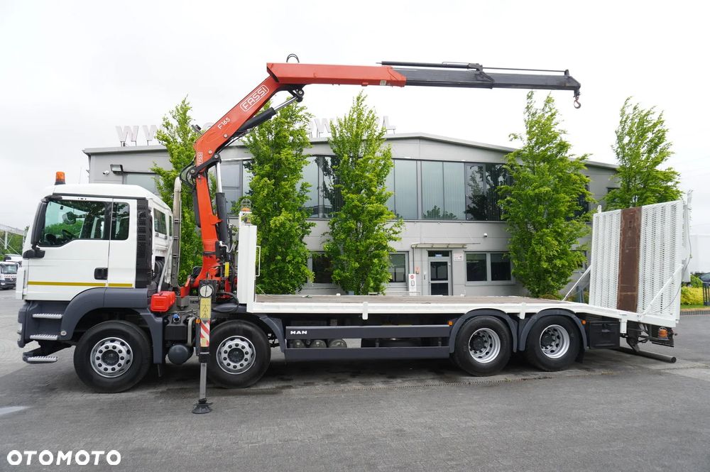 MAN TGS 35.360 8×2 / HDS Fassi F165A.2.22 / Pilot / Laweta 7,8 m_252942 - 3