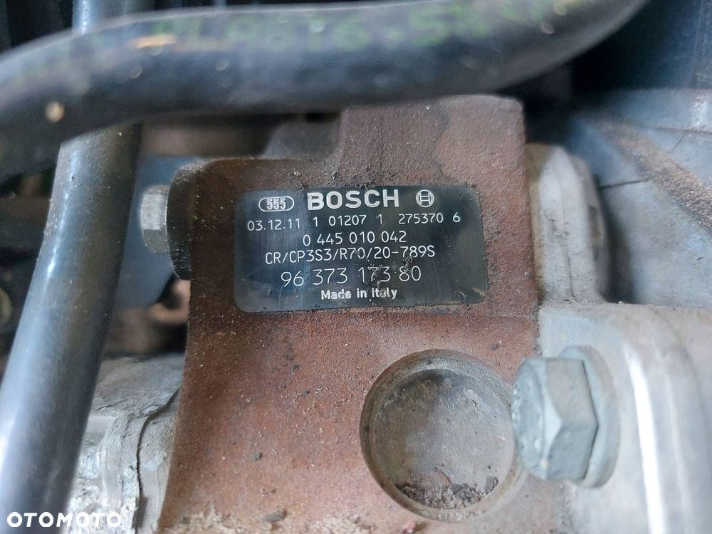 SILNIK DIESEL + UKŁAD WTRYSKOWY + TURBINA PEUGEOT 206 LIFT I 8HZ WYPRZEDAŻ - 6