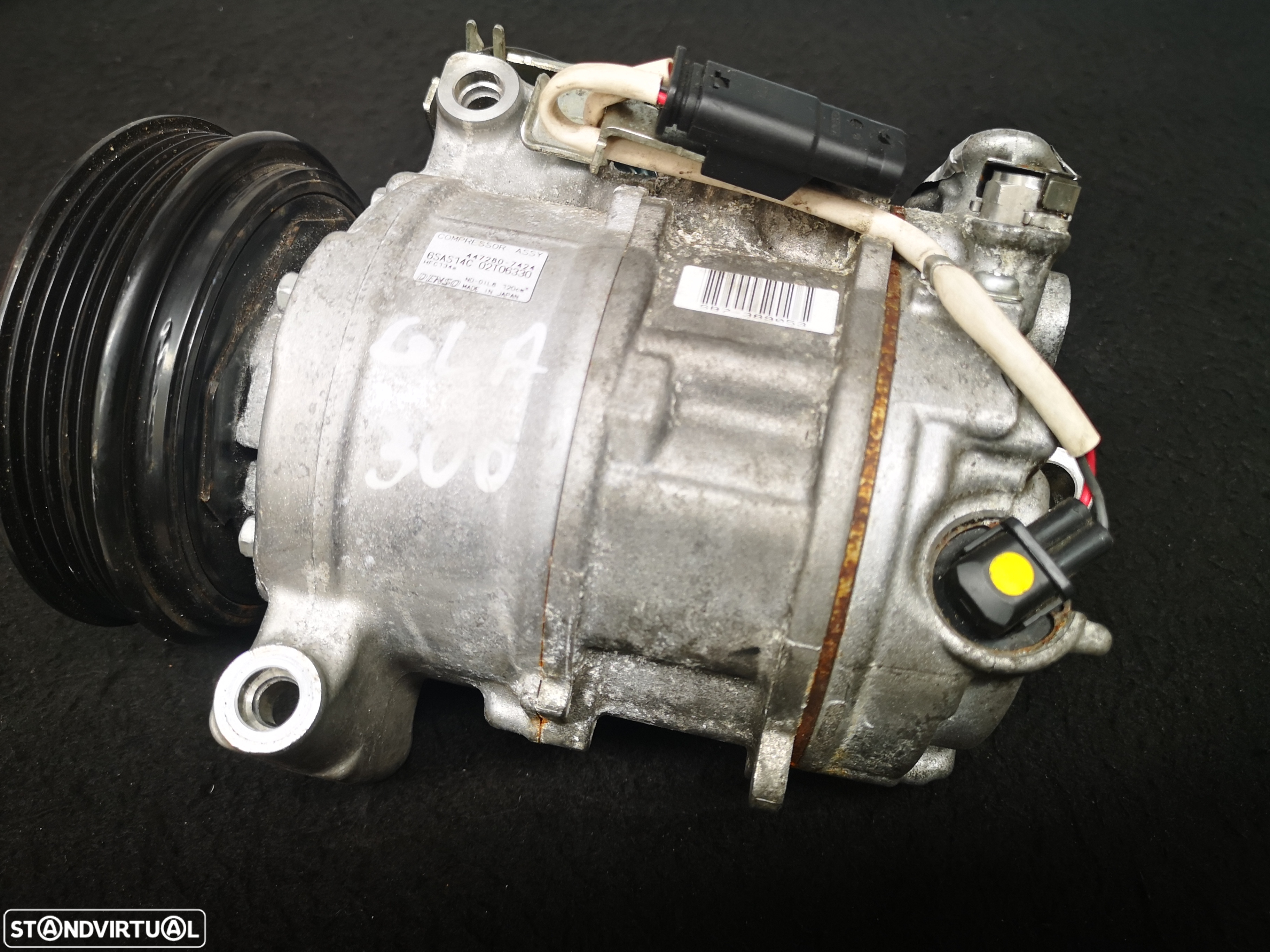 Bomba Compressor de Ar Condicionado Mercedes gla gla 200 cdi 2014-2017 - 2