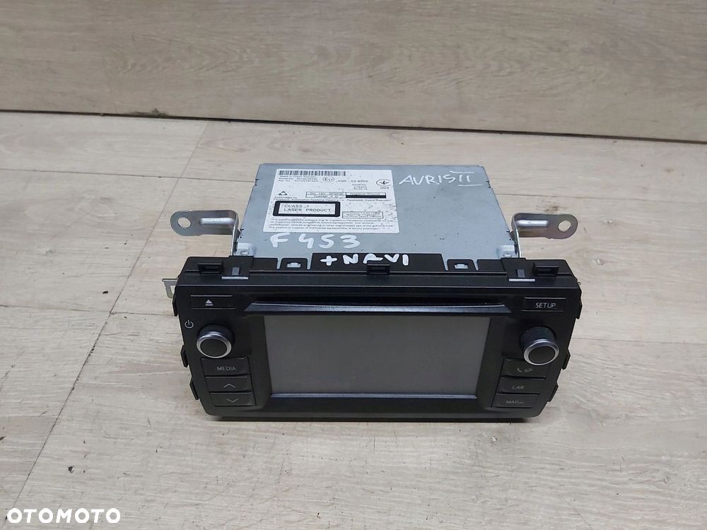 Toyota Auris II radio wyświetlacz 86140-02330 moduł nawigacji 6434C-BE2808 - 1