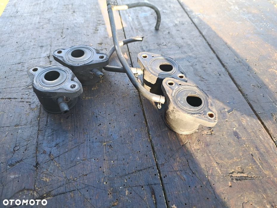 Króciec dolotowy ssący YAMAHA XJ 600 51J cztery sztuki króćce gaźników - 8