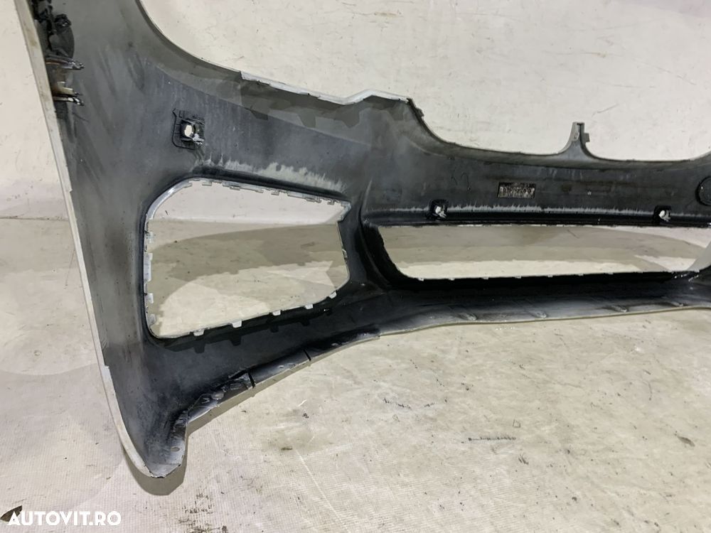 Bara fata BMW Seria 5, G30/G31, M-Sport, 2016, 2017, 2018, 2019, 2020, cod origine OE 51118064928, cu gauri pentru senzori de parcare. - 14