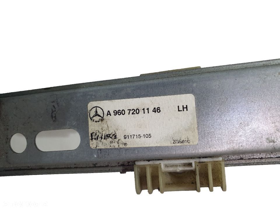 MECHANIZM PODNOSZENIA PODNOŚNIK SZYBY LEWY PRAWY MERCEDES ACTROS MP4 EURO 6 A9607201146 - 3