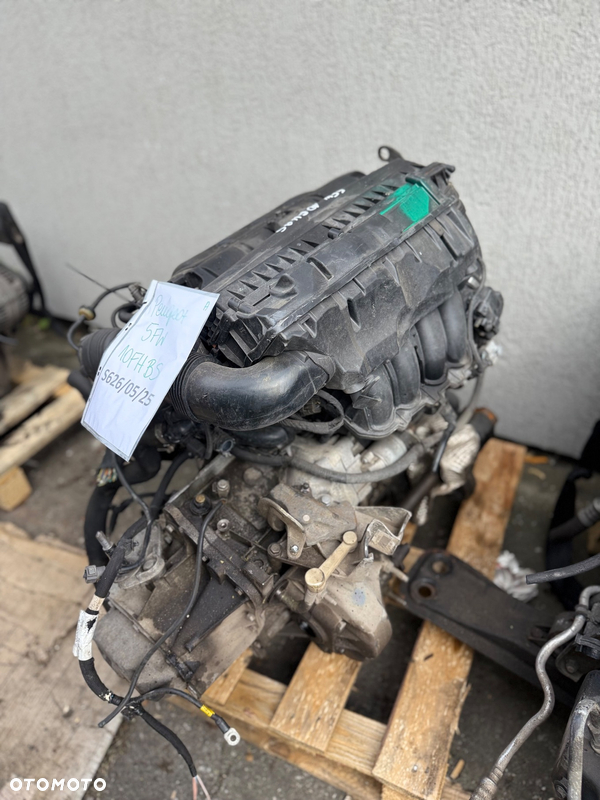 PEUGEOT CITROEN SILNIK MOTOR 5FW 10FHBP CAŁKOWICIE KOMPLETNY