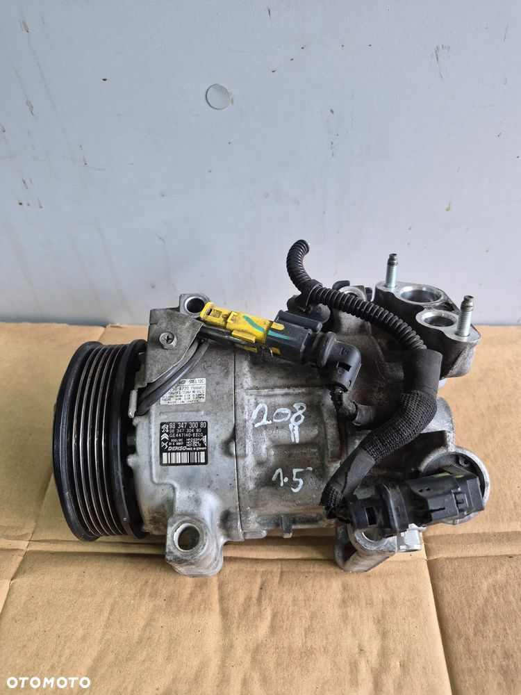 Peugeot 208 II kompresor klimatyzacji Sprężarka 9834730080 - 1
