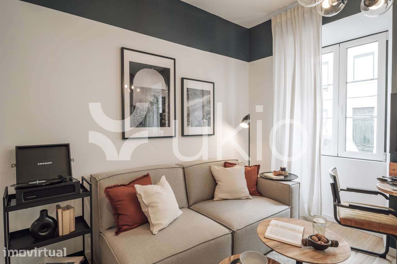 Apartamento T1 com terraço em Anjos - Grande imagem: 2/22